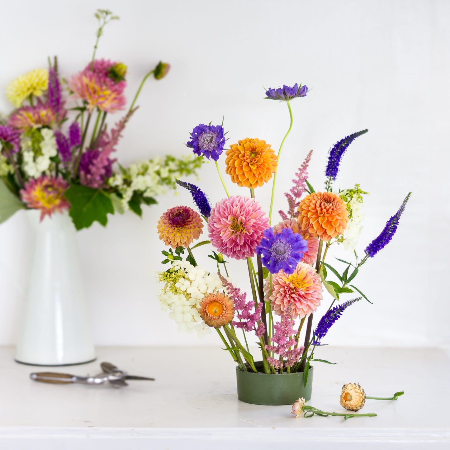 4" Round Pin Cup Flower Frogs