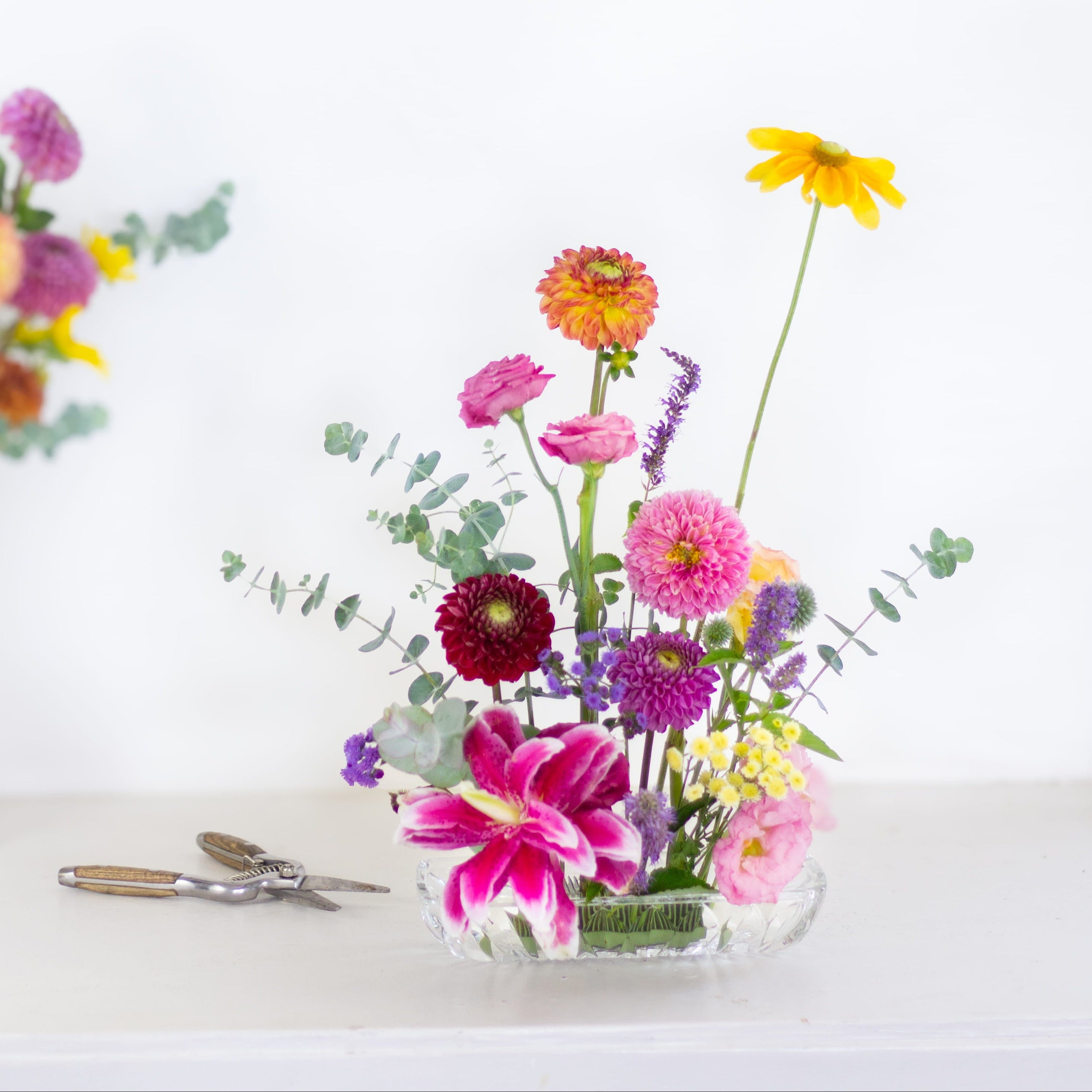 USA-Made 2×4 Rectangle Kenzan • Professional Flower Arranger